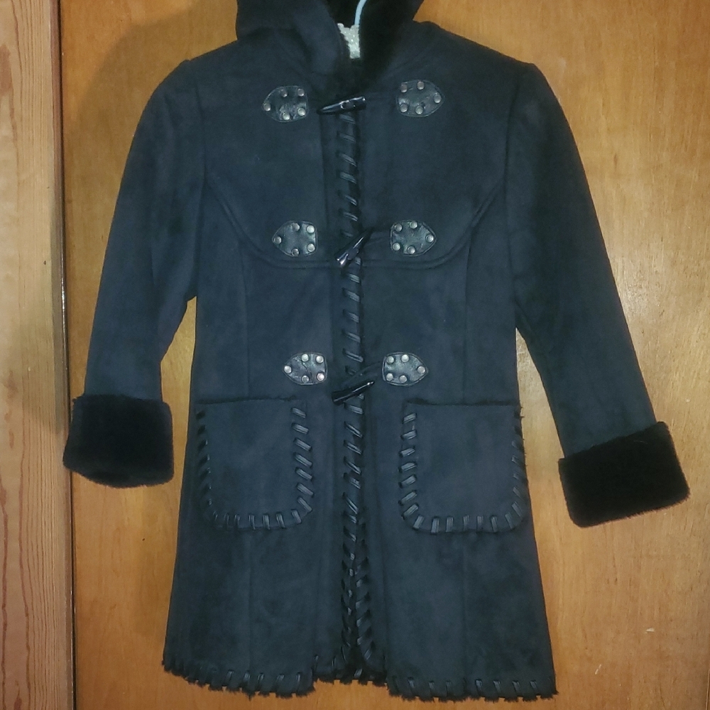 Via Spiga Elegant Black Coat